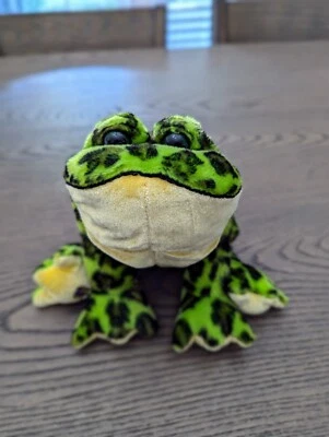 Webkinz Bullfrog HM114 No Code Active Plush Stuffed Animal GANZ - Image 1 of 4