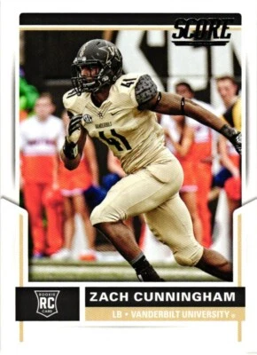 2017 PANINI SCORE ZACH CUNNINGHAM RC ROOKIE #344 CARD $0.99 VALUE BOX - Image 1 of 2
