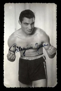 fotografia d'epoca-GUIDO PELLEGRINI PUGILE-PUGILATO ROMA 1948 - Picture 1 of 1