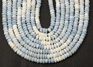 Opal Gemstone Beads 13 Inch Strand 4-6 MM Beads Rondelle Shape Faceted Beads  - Picture 1 of 5