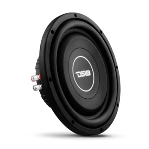 DS18 SRW12.4D Shallow Mount 12" Car Subwoofer - 220 Watt Rms Dual 4-ohm Bass Sub - Picture 1 of 5
