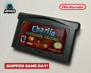 Charlie and the Chocolate Factory Game Boy Advance GBA DS Nintendo AUTHENTIC 🍫 - Picture 1 of 3