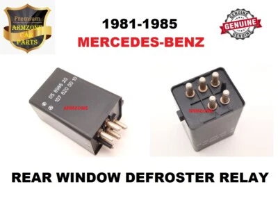 Rear Window Defroster Relay For 81-85 Mercedes-Benz 300SD,380SE,500SEC Genuine - Image 1 of 4