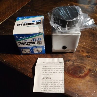 Kenko X1.4 KMT-14 TELE CONVERSION LENS 49MM Brand New  - Image 1 of 4