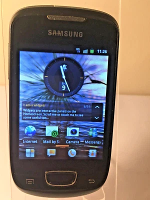 Samsung Galaxy Mini GT-S5570 Smartphone Mobile UNLOCKED 3MP Android 2.3 - Image 1 of 4