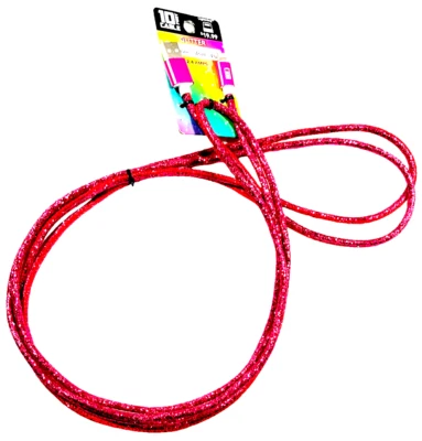 10ft Rapid Charge Hot PINK Glitter Charging Cable for iPhone / iPad / iPod - NEW - Image 1 of 4