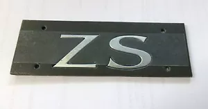 MG ZS REAR BADGE, SATIN SILVER FINISH, BRAND NEW (DAT000060MVR) - Picture 1 of 1