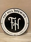 Fat Hill Brewing Porcelain Sign 12 Beer  Brewery Mason City Iowa