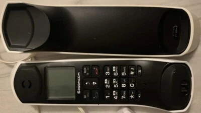 Sagemcom visto telefono digitale cordless casa bianco  - Immagine 1 di 4