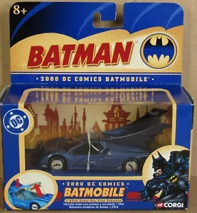 Corgi 77308 Batman (2000 DC Comics) "Batmobile" Car 1:43 NOS - Picture 1 of 1