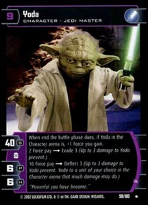 Star Wars TCG WOTC Attack Of The Clones Yoda (A) 58/180 - Bild 1 von 1