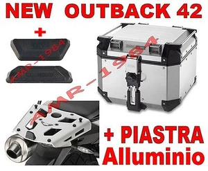 BAULE TREKKER OBK42A OUTBACK 42 LT + SRA2101 YAMAHA XT 1200Z SUPER TENERE + E157 - Imagen 1 de 1