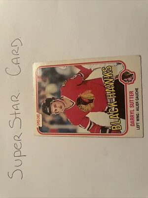 (1) DARRYL SUTTER 1981-82 O-PEE-CHEE # 65 HAWKS  ROOKIE  CARD  - Image 1 of 4
