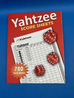 Yahtzee Score Sheets: Large Score Pads / Book 780 Score Pages - Image 1 of 4
