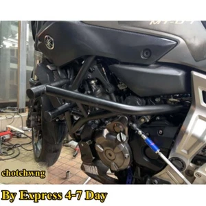 Yamaha MT07 / FZ07 Crash cage Black Motorcycle Motors Pro Subcage Stunt Part - Picture 1 of 6