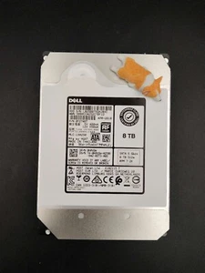 KRV2W 0KRV2W HUH721008ALE600 DELL 8TB 7.2K 6G 512E SATA 3.5" LFF HARD DRIVE - Afbeelding 1 van 3