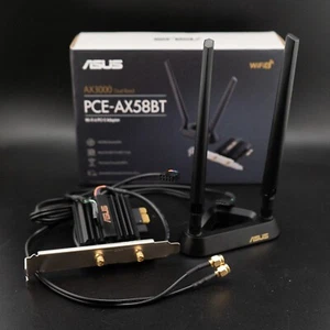 ASUS AX3000 (PCE-AX58BT) Next-Gen WiFi 6 Dual Band PCIe Wireless Adapter - Afbeelding 1 van 5
