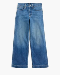J Crew Classic Wide-Leg All-Day-Stretch Jeans Gr. 27 Neu mit Etikett - Bild 1 von 11
