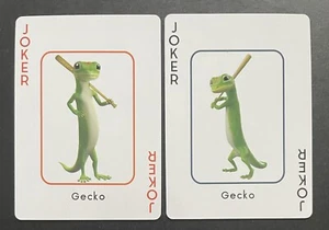 *SCARCE* GEIKO GECKO ~ 2017 NY Mets Spring Training Playing Cards ~ JOKER (2) - Picture 1 of 2