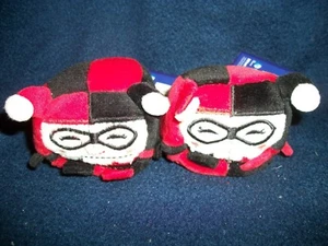 2 Kawaii Cubes Plush Toys 2.5" * Harley Quinn * NEW WITH TAGS - Picture 1 of 1