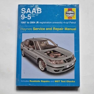 Haynes Repair Manual Saab 9-5 4-Zylinder Benzin 97-04 Reparaturanleitung Nr 4156 - Bild 1 von 2