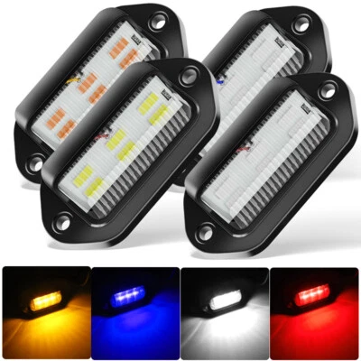 LED License Plate Light Lamp Number Plate Lights Assembly Truck Trailer RV Car - Image 1 of 4