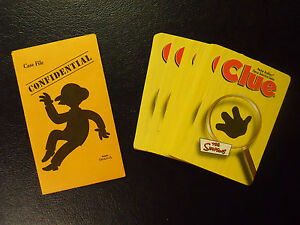 2000 Clue The Simpsons Edition Cards and Envelope