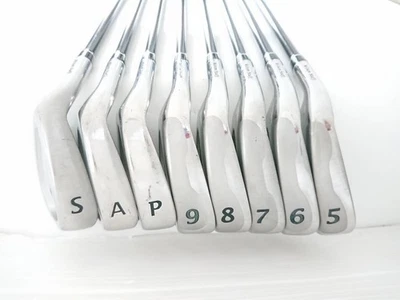 Wilson LH Iron Set STAFF TAB III 5-9,P,A,S Graphite Flex R Left Handed STORE - Image 1 of 4