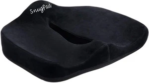 Premium Memory Foam Seat Cushion, for Sciatica Tailbone Back Pain Relief, Pos... - Picture 1 of 8
