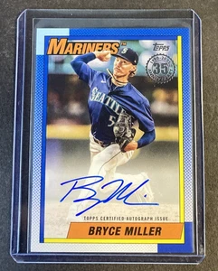 2025 Topps Update Bryce Miller 1990 Autogramm #90B2-BM - Bild 1 von 2