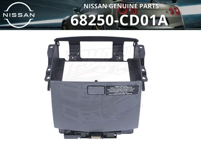 尼桑正品 350Z 2003 - 2004 68250 - CD01A 中心仪表板导航隔层盖 — 第 1/4 张图片