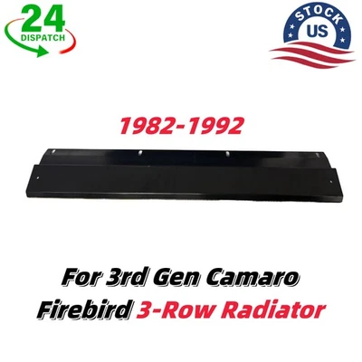 3-Row Radiator Upper Support Bracket Shroud For 3rd Gen Camaro Firebird 82-92 - Imagem 1 de 4