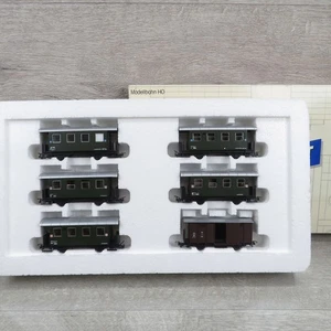 LILIPUT 734 - HOe - ÖBB - 6-tlg. Set Güterwagen - OVP - #AZ12476 - Picture 1 of 20