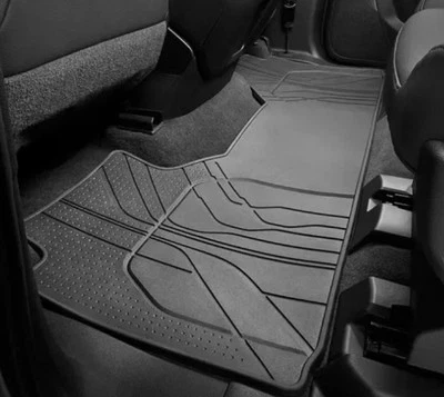 Напольный коврик для любой погоды 2 ряда 2021-2025 GMC Yukon/Yukon XL 84503159 черный от оригинального производителя - Изображение 1 из 3