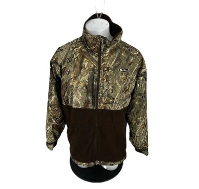 Drake Waterfowl L Men Guardian Flex Fleece Eqwader Full Zip Jacket Missy Oak CLT - Image 1 of 4