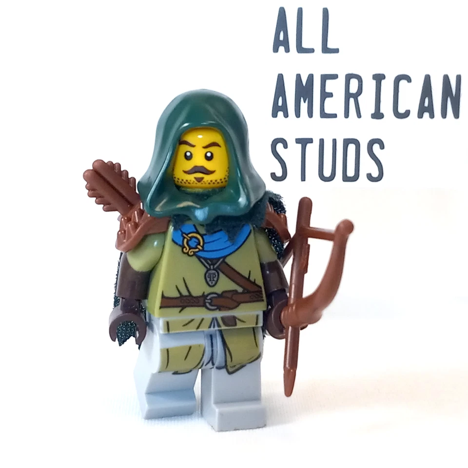 LEGO Castillo Elfo Hombres del Bosque Oscuro Minifigura Caballero Pícaro BAM Guerrero Bosque Foto 1 de 4