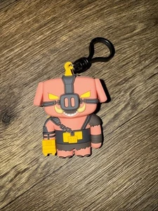 Minecraft Movie : Great Hog Keychain Bagclip Mojang 2025 - Picture 1 of 2