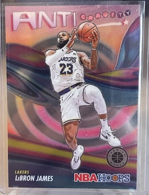 2023-24 NBA Hoops Premium Stock Anti Gravity #5 LeBron James Lakers Cavs Heat - Image 1 of 2