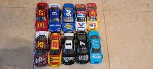 NASCAR Lot of 10 1/24 Scale Die Cast Cars - Picture 1 of 1