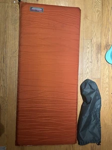 Therm-a-Rest Orange Inflatable Camping Mattress 47 X20 3/4 Size Sleeping Pad - Picture 1 of 2