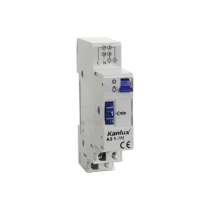 Interruttore temporizzatore luce scale modulo DIN TH35 AS 1-7M Kanlux - Imagen 1 de 3