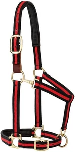 Rot/schwarzes Weaver Equine Breakaway Pferdehalfter, Komfortschaumpolsterung, verstellbar - Bild 1 von 5