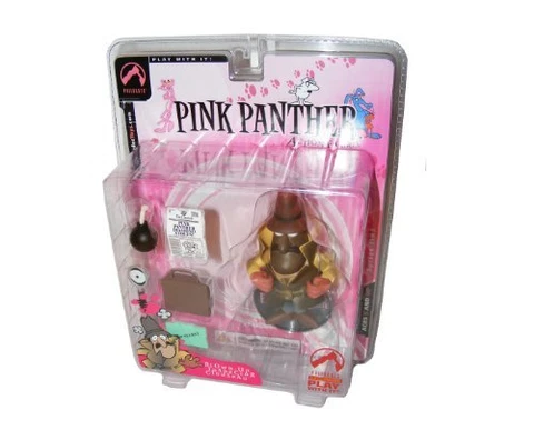 NEW  Palisades Pink Panther Exclusive Blown-up Inspector Clouseau Action Figure Cover