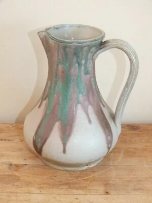 Pichet en grès signé Charles Greber - Photo 1/4