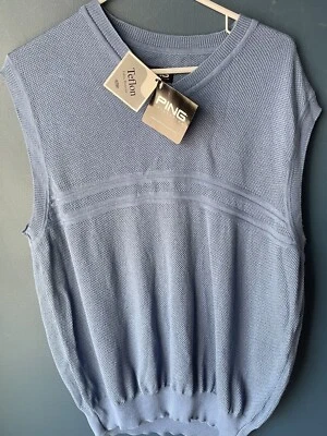 Chaleco Suéter Algodón Colección Ping Nuevo Con Etiquetas Nuevo Con Etiquetas Azul. Soft Classy Foto 1 de 4