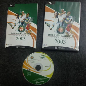 Videospiel PC Roland Garros 2003 FRENCH OPEN ITALIENISCHE VERSION PAL - Bild 1 von 1