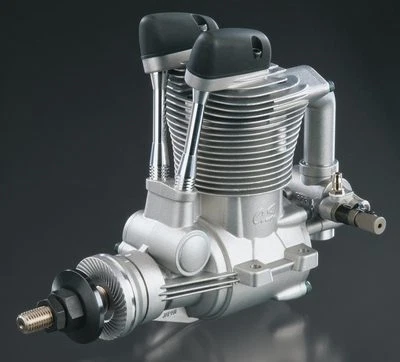 OS O.S. .95 95 95FSV FS Four Stroke Nitro RC Airplane Engine w/ Muffler FS95V - Image 1 of 3