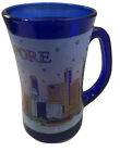 Singapore Mug Cobalt Blue Tall Glass Cup