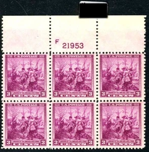 US Stamp Regular Issues MNH, VF Scott # 836 Plate Block... - Picture 1 of 1