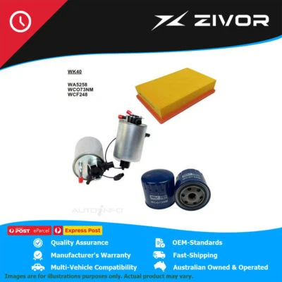 WESFIL Filter Service Kit For NISSAN NAVARA ST-X, ST-X 550 D40 3.0L V9X #WK40 - image 1 of 4